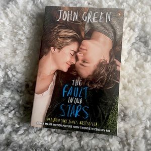 The Fault in our Stars paperback book